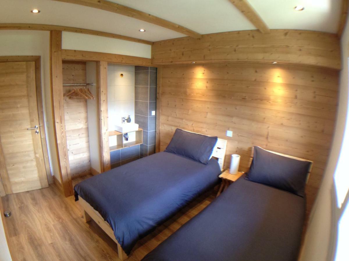 Chalet La Grande Vue Saint-Jean-dʼAulps Esterno foto