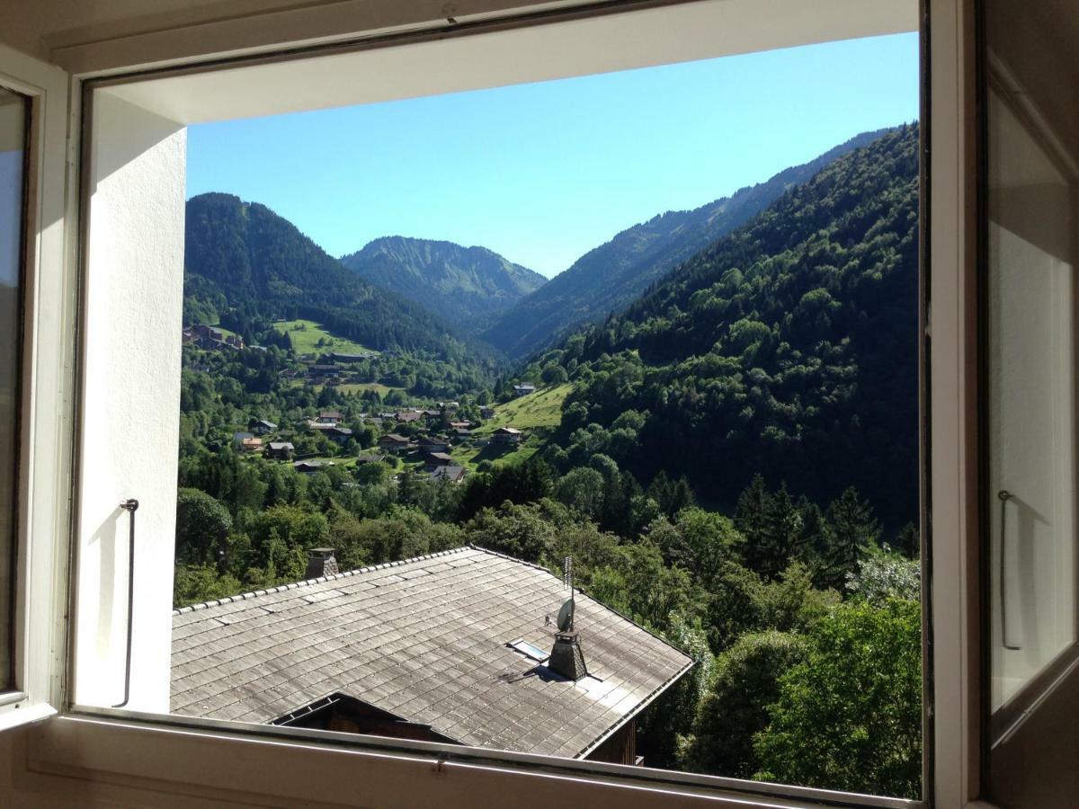 Chalet La Grande Vue Saint-Jean-dʼAulps Esterno foto