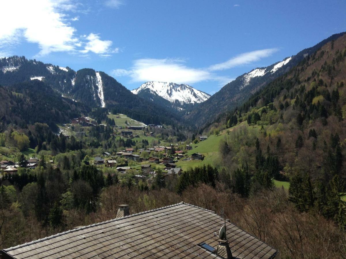 Chalet La Grande Vue Saint-Jean-dʼAulps Esterno foto