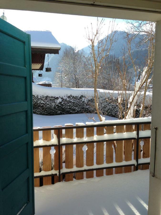 Chalet La Grande Vue Saint-Jean-dʼAulps Esterno foto